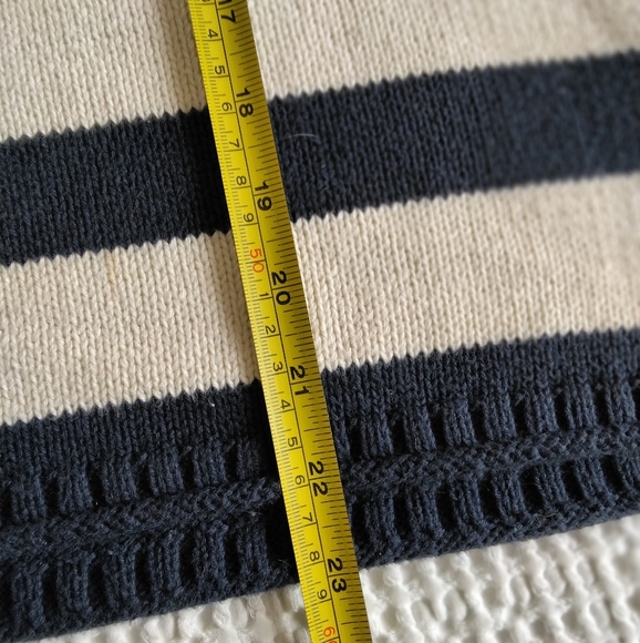 Madewell Women's Sweater Conway Pullover Stripe Stripe Size S - Picture 6 of 8